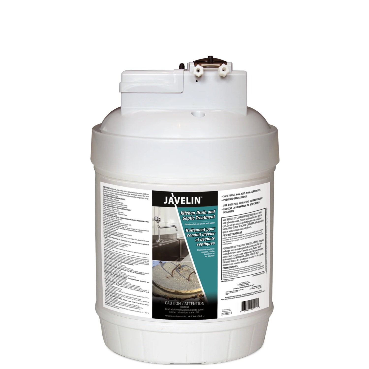 Javelin 5 Gallon Grease Septic Treatment
