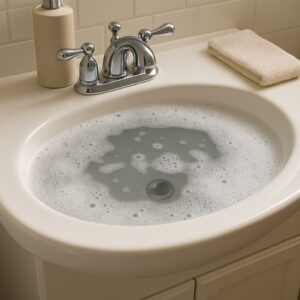clogged sink Javelin Tub & Sink Treatment