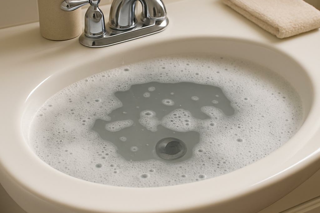 clogged sink Javelin Tub & Sink Treatment