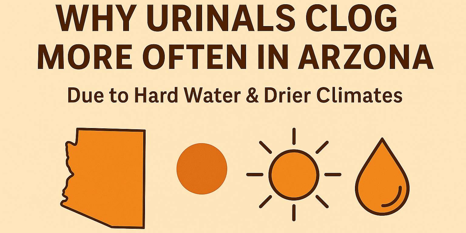 clogged urinals in arizona near me