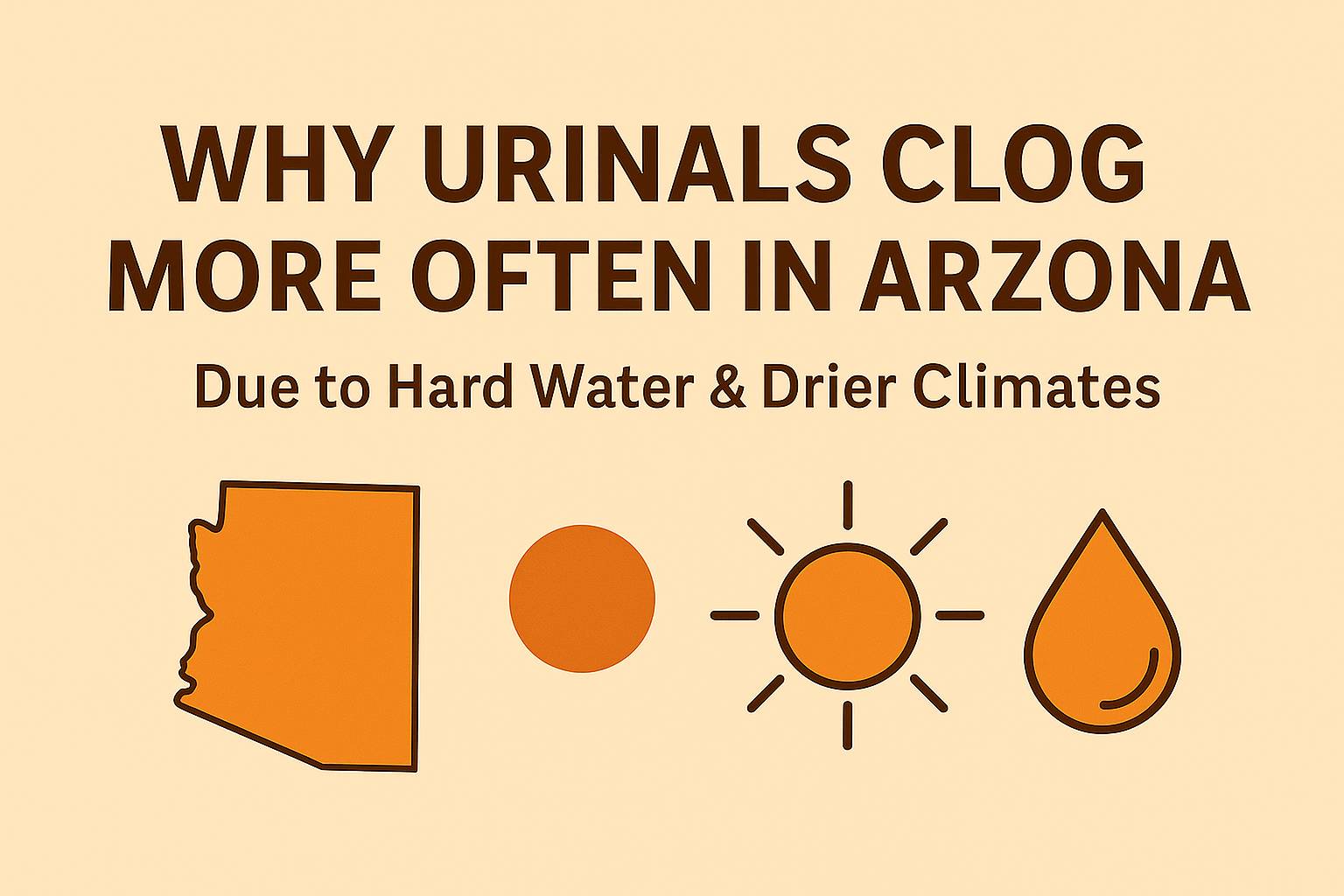clogged urinals in arizona near me